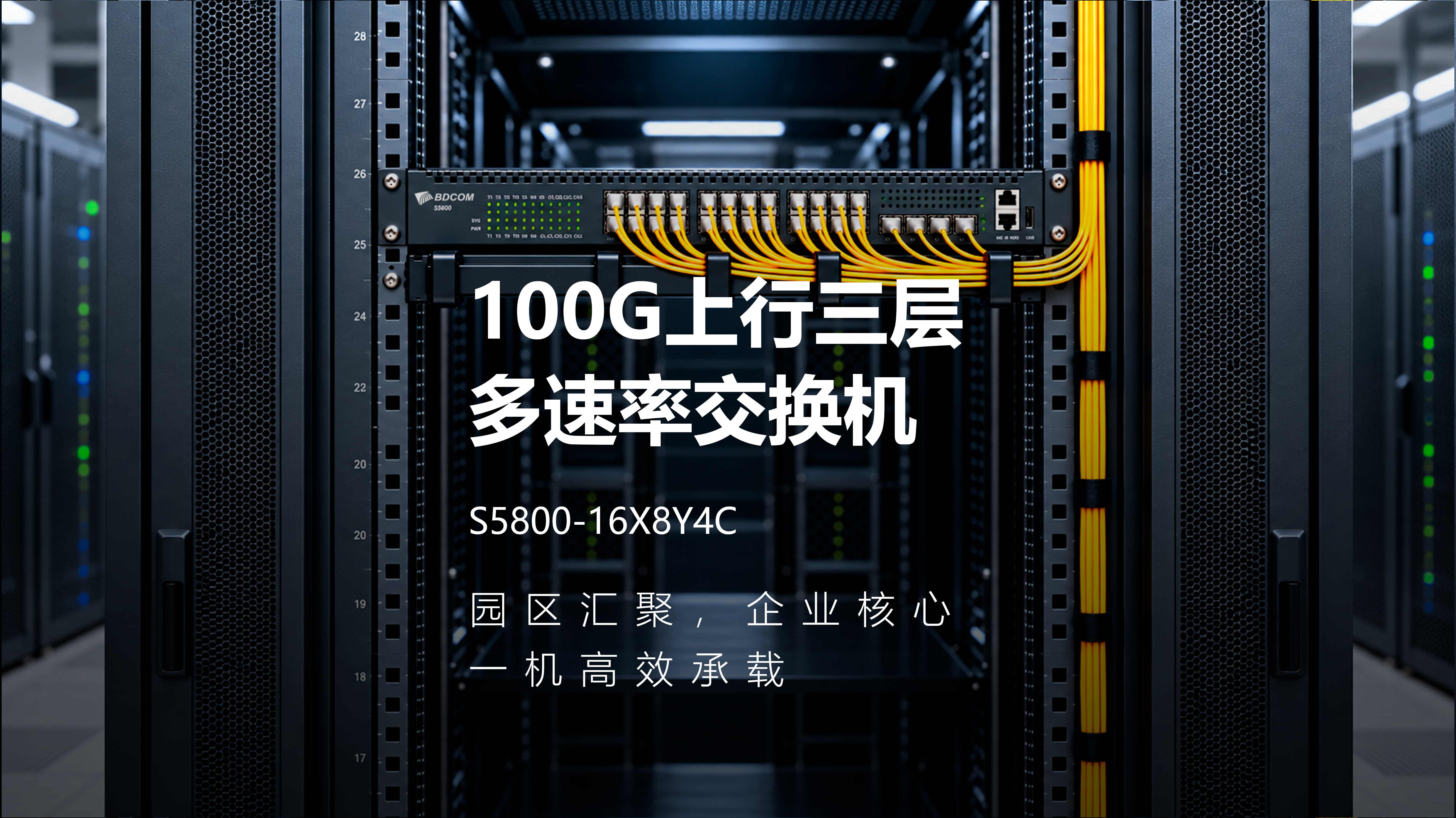 产品 | 园区汇聚,企业核心,一机高效承载