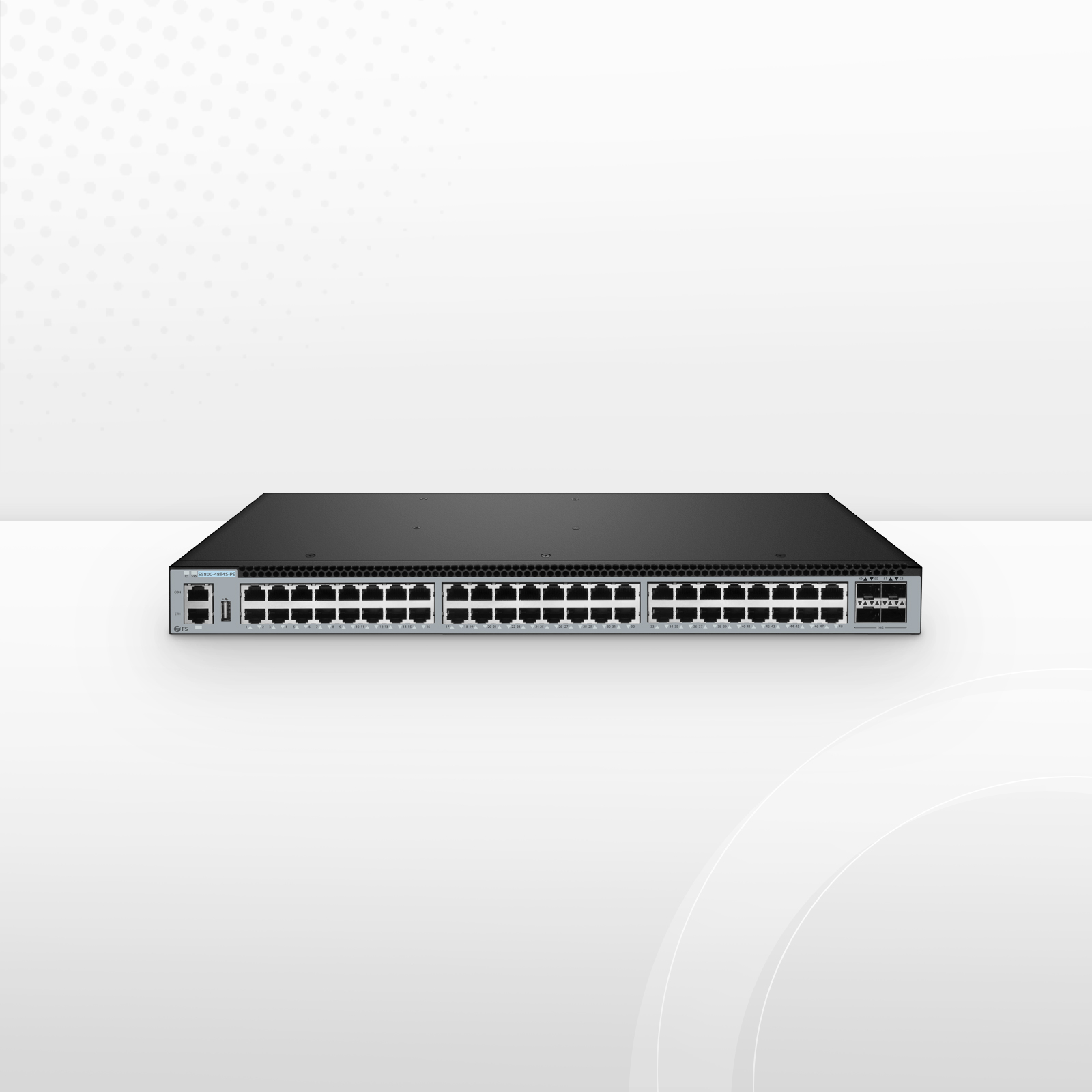 This picture is about S5800-48T4S-PE Switch Overall Introduction | FS.