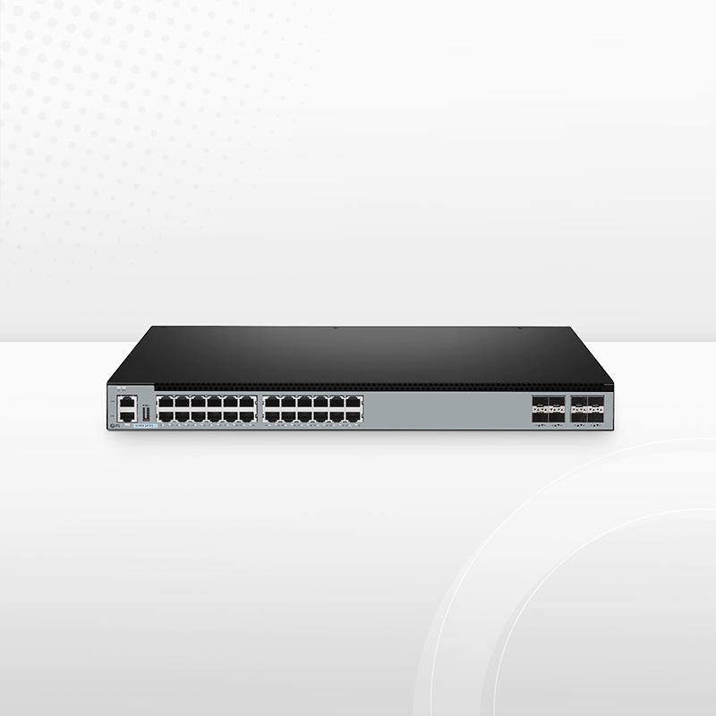 S5800-24T8S, 24-Port Gigabit Ethernet L3 Switch, 24 x Gigabit RJ45, with 8 x 10Gb SFP+, Support MLAG This picture is about S5800-24T8S Switch Overall Introduction | FS.