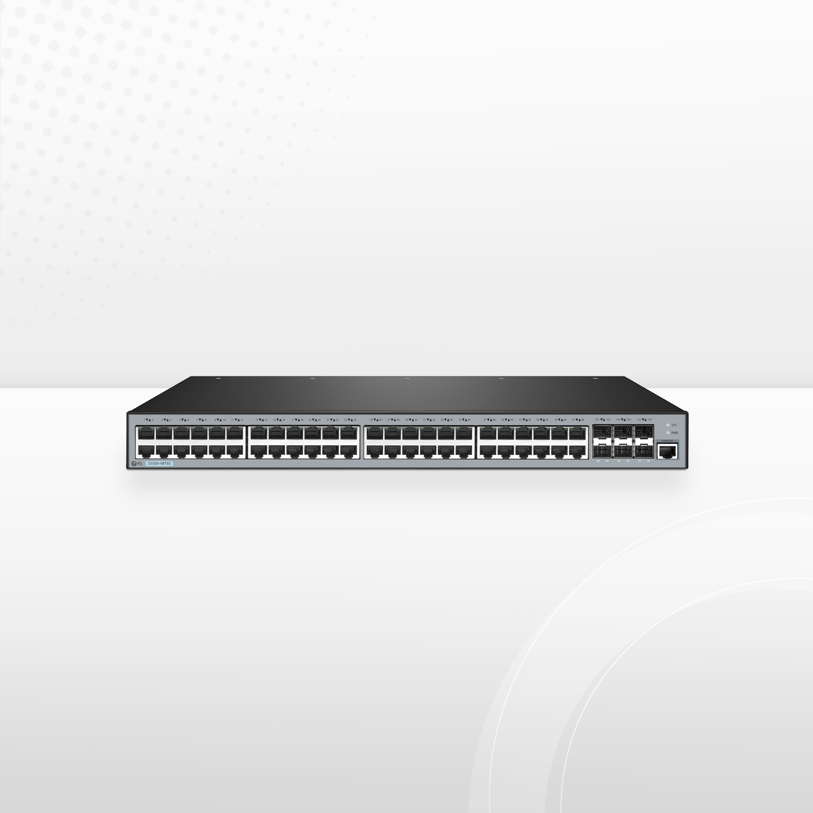 This picture is about S5500-48T6S Switch Overall Introduction | FS.