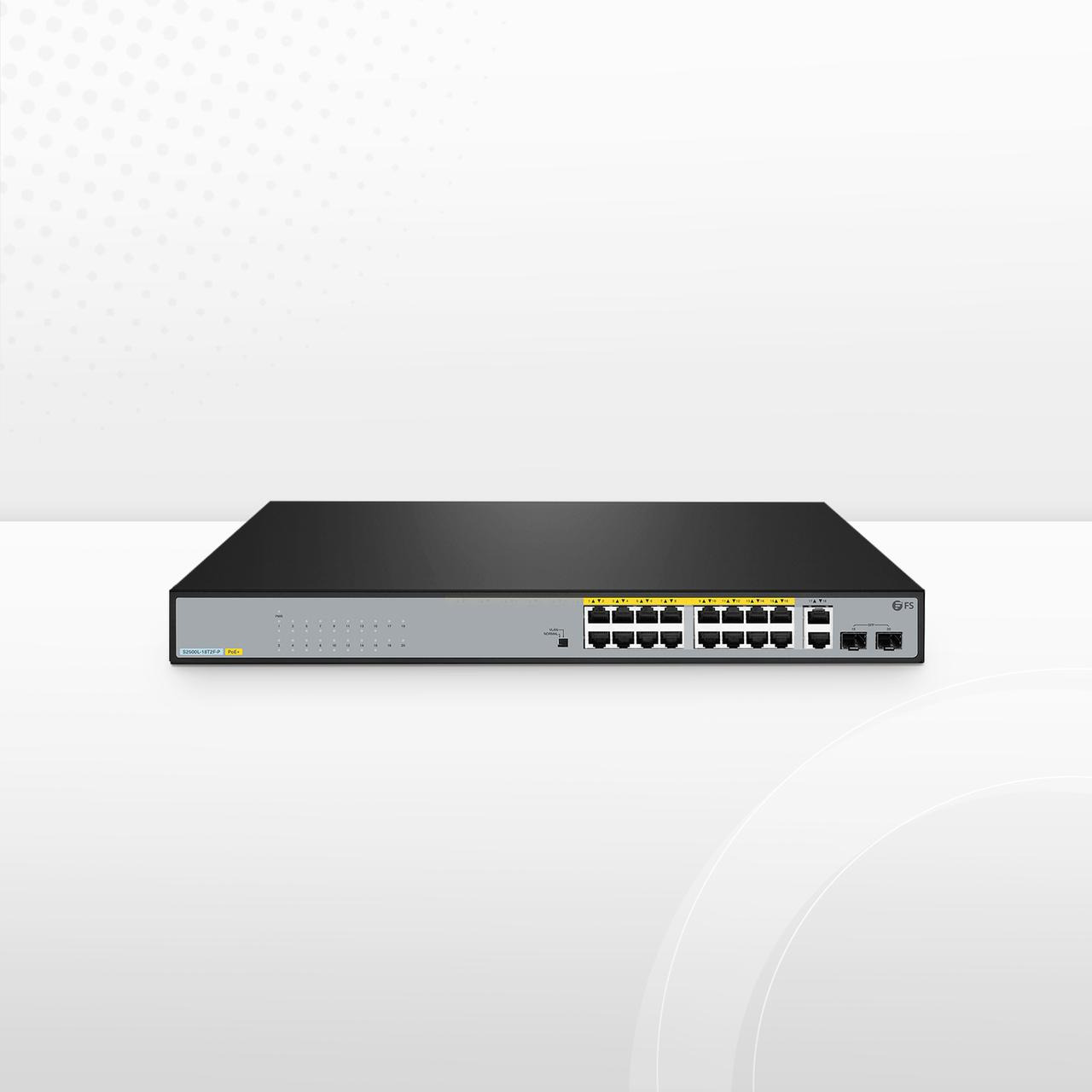 This picture is about S2500L-18T2F-P Switch Overall Introduction | FS.