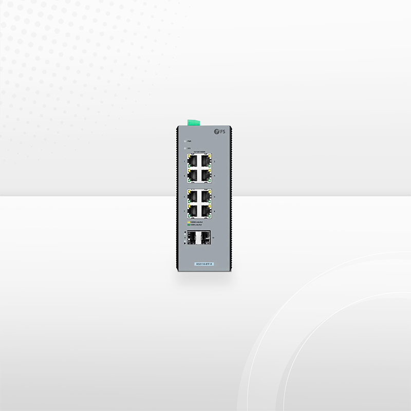 This picture is about IES3110-8TF-R Switch Overall Introduction | FS.