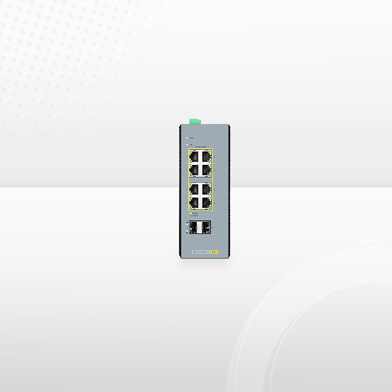 産業用 IES3110-8TFP-R 8ポート ギガビットイーサネット L2+マネージド