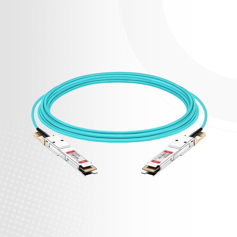 30m (98ft) HW Compatible 400G QSFP-DD Active Optical Cable - FS.com