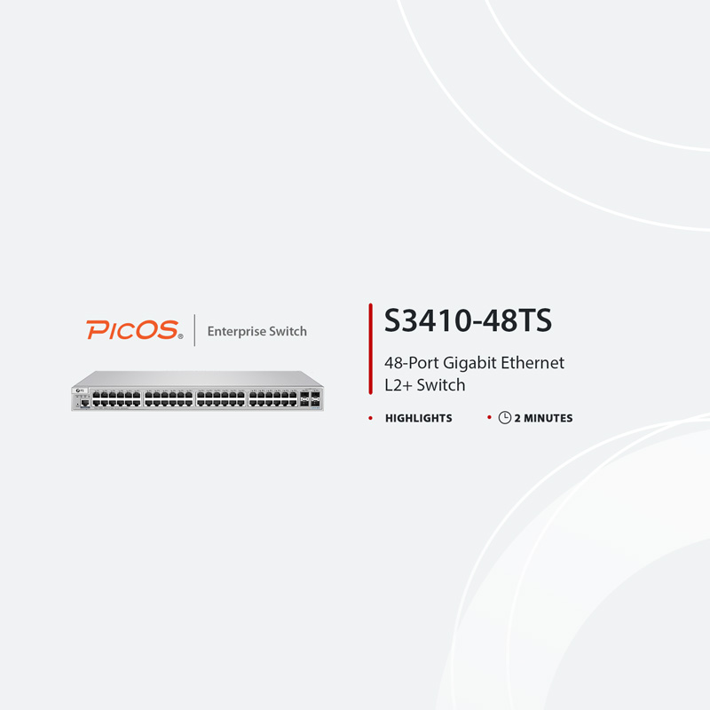 This picture is about S3410-48TS PicOS® Switch Overall Introduction | FS.