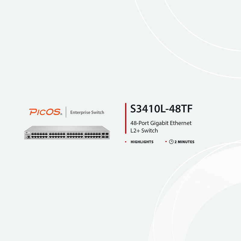 This picture is about S3410L-48TF Switch Overall Introduction | FS.