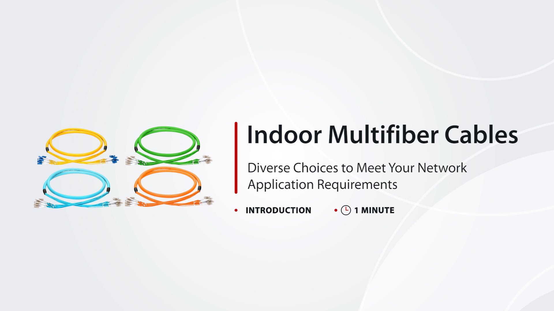 4 Fibres OM4 Multimode Indoor Pre-terminated Breakout Cable - FS