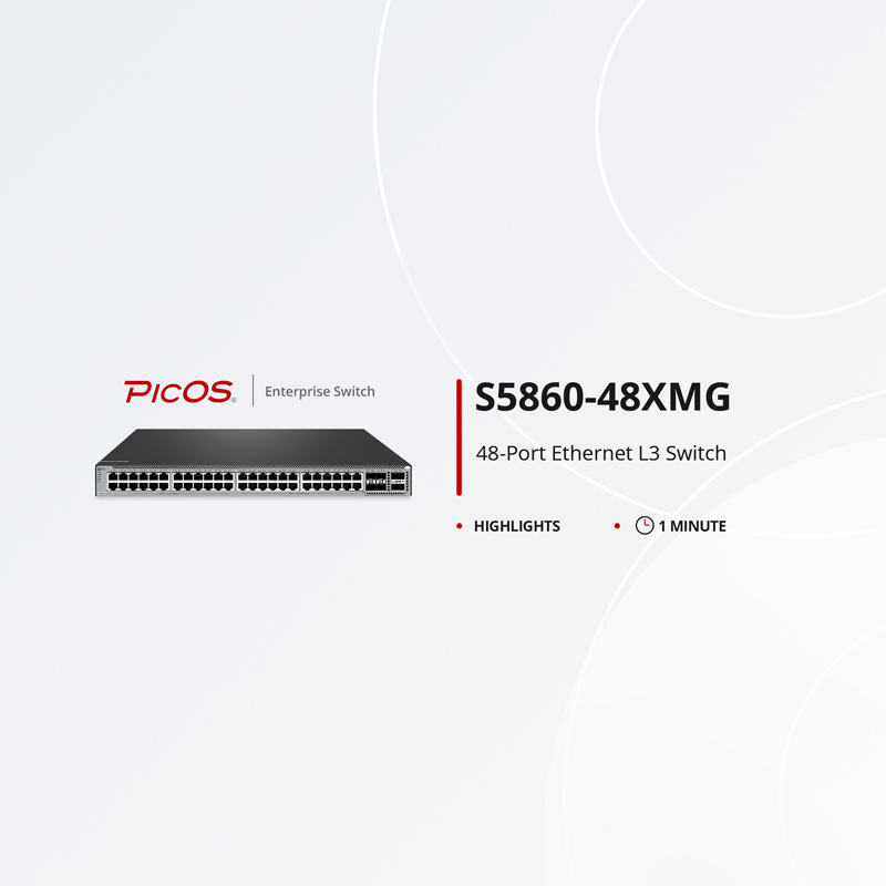 S5860-48XMG 48ポート イーサネットL3スイッチ(48x 10GBASE-T/マルチ