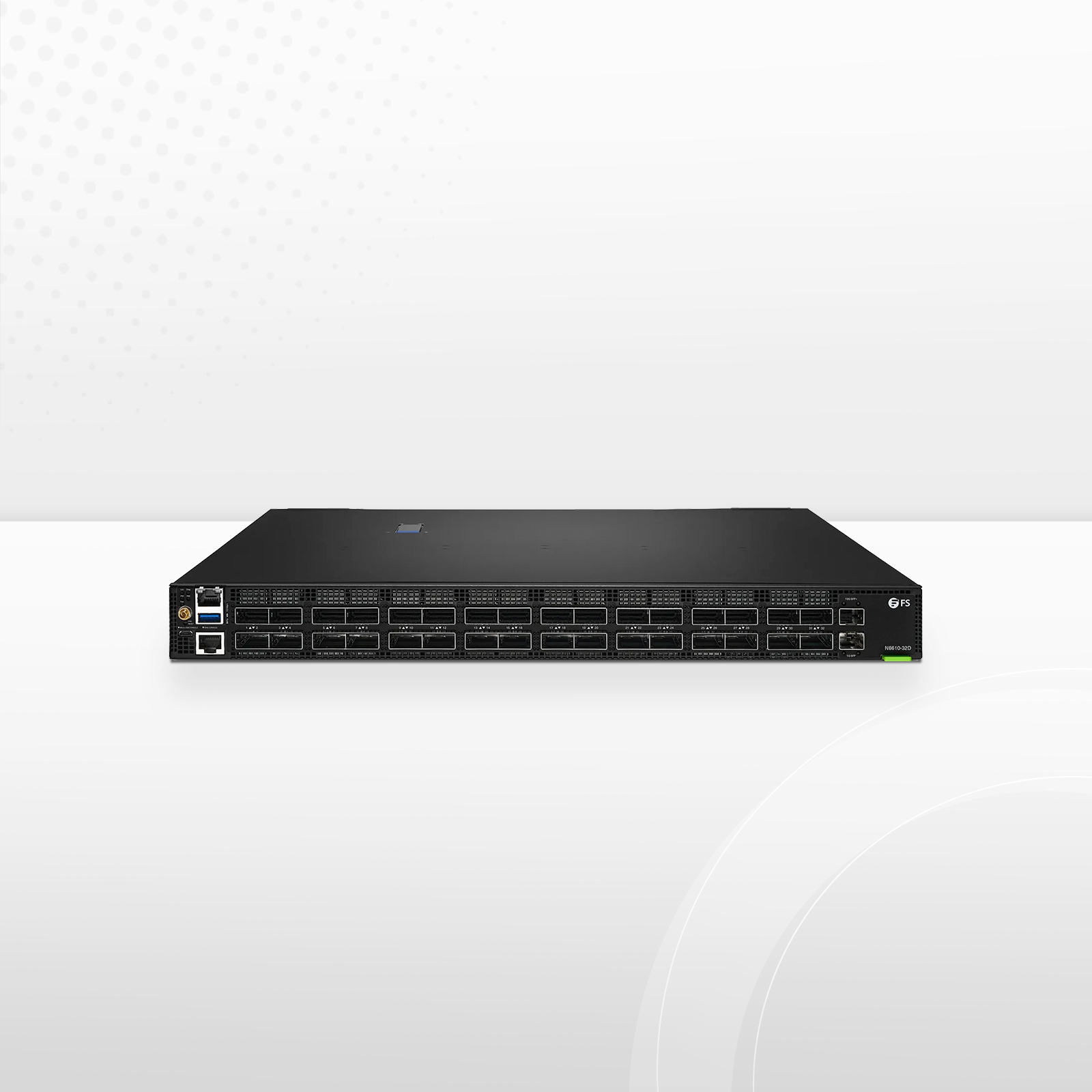 N8610-32D, 32-Port Ethernet HPC/AI Data Center Switch, 32 x 400Gb