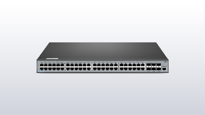 48 Port Gigabit L2+ Fully Managed Stackable Switch, with 6 x 10Gb SFP+ ...