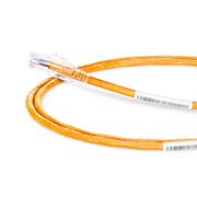 0.9m Cat6六類網絡跳線 24AWG 無卡扣 非屏蔽(UTP) PVC CM,橙色 這張圖片是關於C6UTPSGPVC.