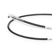 10ft (3m) Cat6a 24AWG Snagless Unshielded (U/UTP) LSZH Ethernet Network Patch Cable, Black This picture is about C6AUTPSGLSZH.