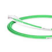 16ft (4.9m) Cat6 28AWG Snagless Unshielded (UTP) PVC CM Slim Ethernet Network Patch Cable, Green This picture is about C6UTPSGSPVC.