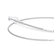 1.5ft (0.5m) Cat6 28AWG Snagless Unshielded (UTP) PVC CM Slim Ethernet Network Patch Cable, Gray This picture is about C6UTPSGSPVC.