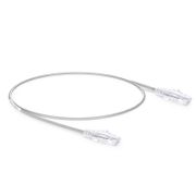 1.5ft (0.5m) Cat6 28AWG Snagless Unshielded (UTP) PVC CM Slim Ethernet Network Patch Cable, Gray This picture is about C6UTPSGSPVC.