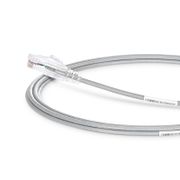 10ft (3m) Cat6 28AWG Snagless Unshielded (U/UTP) PVC CM Small Diameter High-Flex Ethernet Network Patch Cable, Gray, (10pcs/pack) This picture is about C6UTPSGSPVC-10PK.
