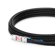 Customized 40G QSFP+ to 4 x 10G SFP+ Active Direct Attach Copper Breakout Cable This picture is about QSFP-40G-4SACxxx.