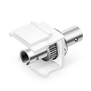 ST/UPC to ST/UPC Simplex Multimode Fiber Keystone Jack This picture is about KJ-MMSTSX.