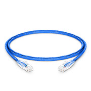 1.2m Cat6六類網絡跳線 24AWG 無卡扣 非屏蔽(UTP) PVC CM,藍色 這張圖片是關於C6UTPSGPVC.