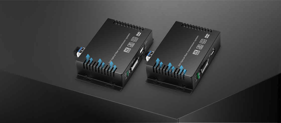 4k usb kvm extender, dvi fiber extender - fs.com