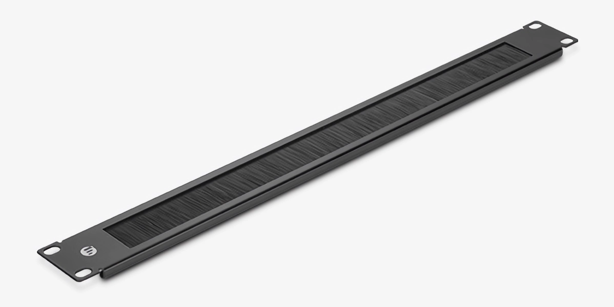 Gestione Cavi Per Rack GeeekPi 10 Inch 0,5U Brush Cable Manager Rack ...
