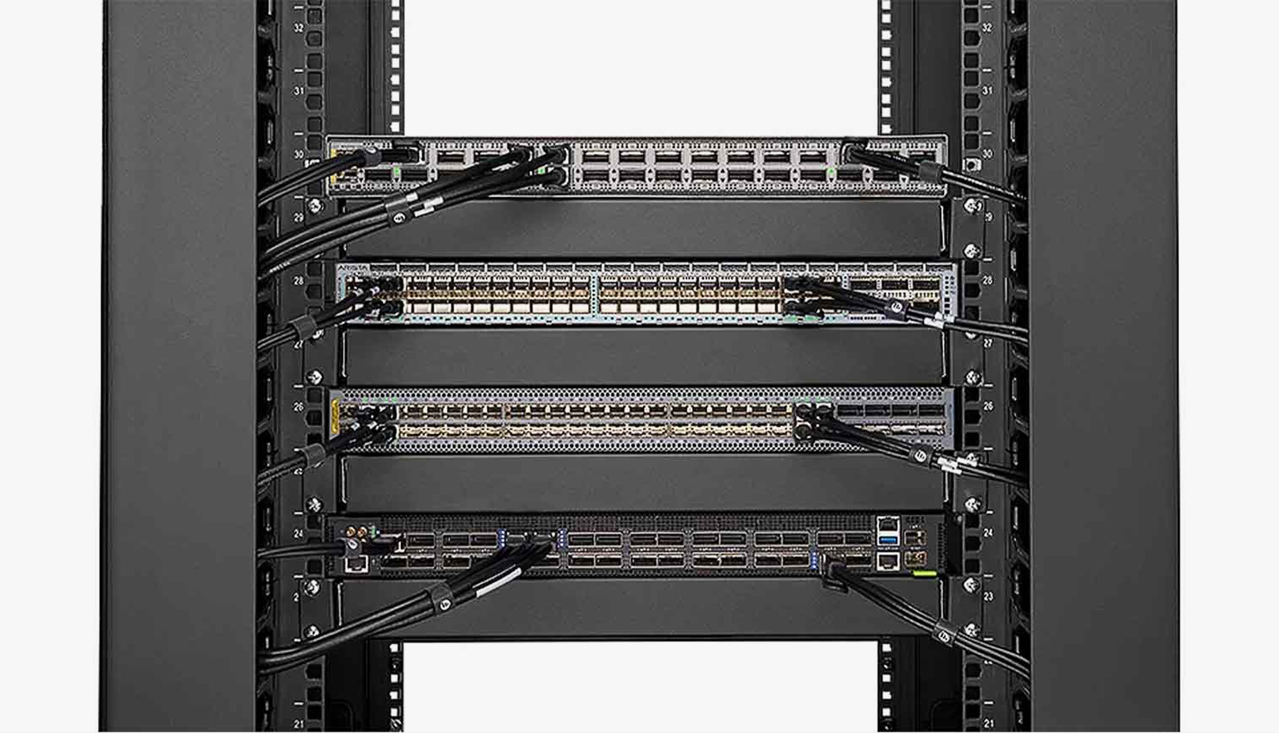 1m (3ft) NVIDIA/Mellanox MCP7Y60-H001 Compatible 400G OSFP 8 x 50G