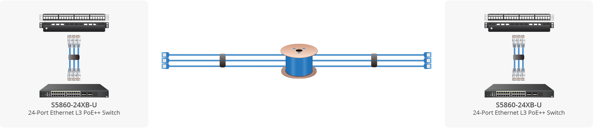1ft (0.3m) Cat6a 28AWG Snagless Unshielded (U/UTP) CM/LSZH Small