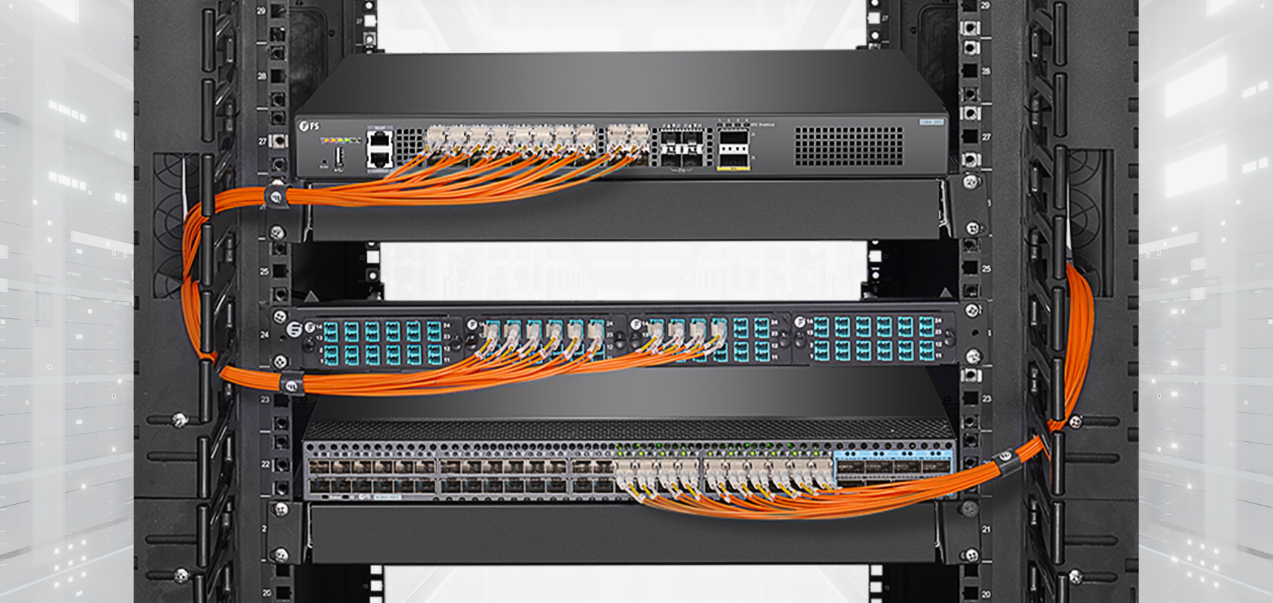 LC-LC OM2 Multimode MMF Fiber Patch Cable Duplex 2m - FS.com