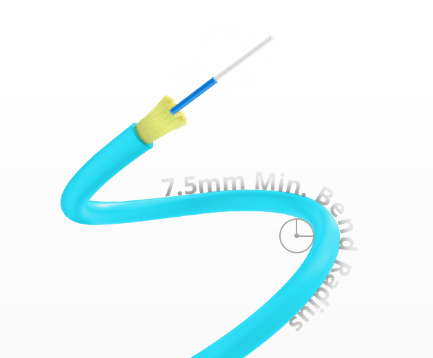 LC-LC OM3 Multimode Fiber Jumper Cable Duplex 3m - FS.com