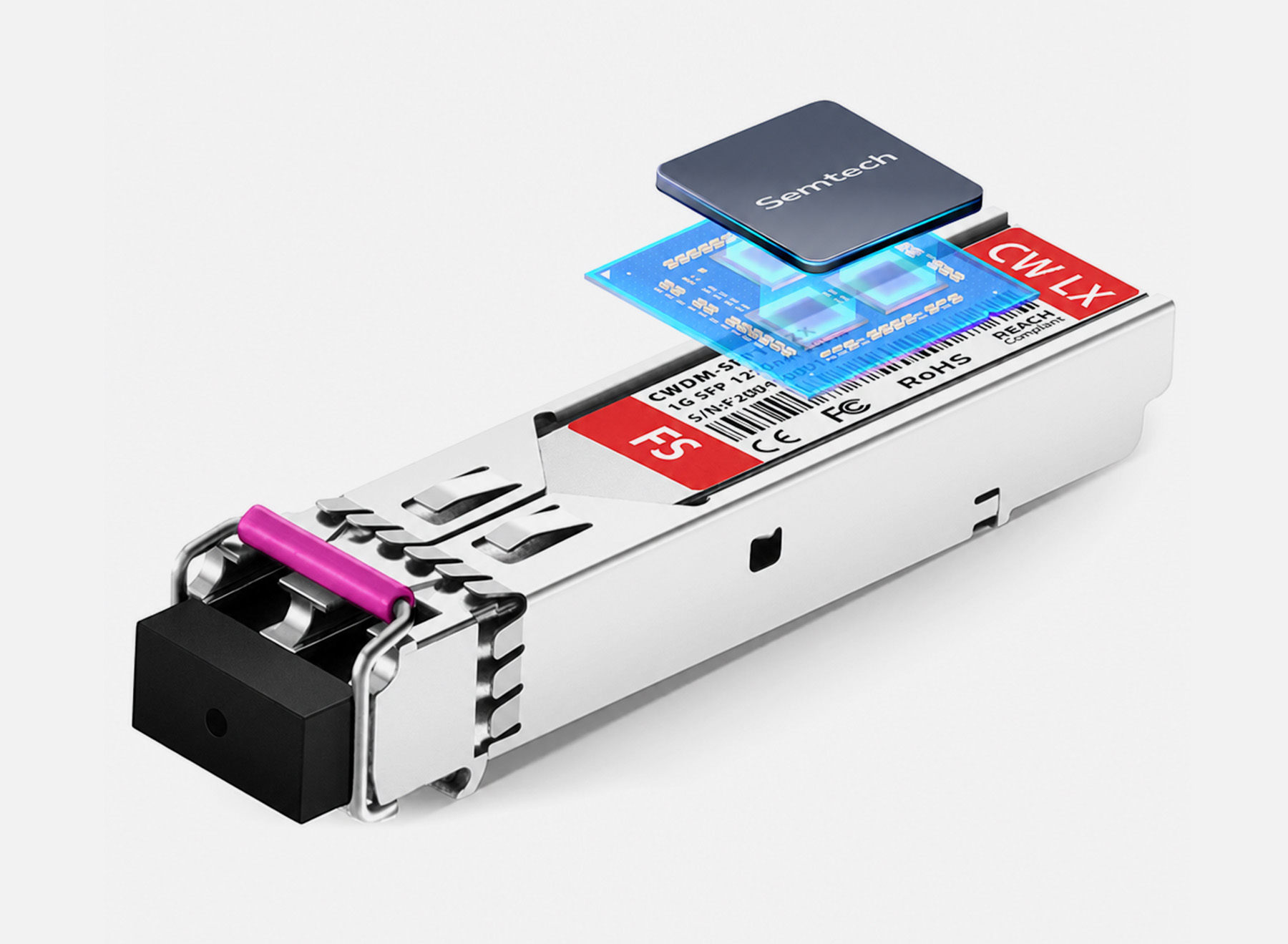 Cisco CWDM-SFP-1510 CWDM SFP (mini-GBIC) Transceiver - FS.com