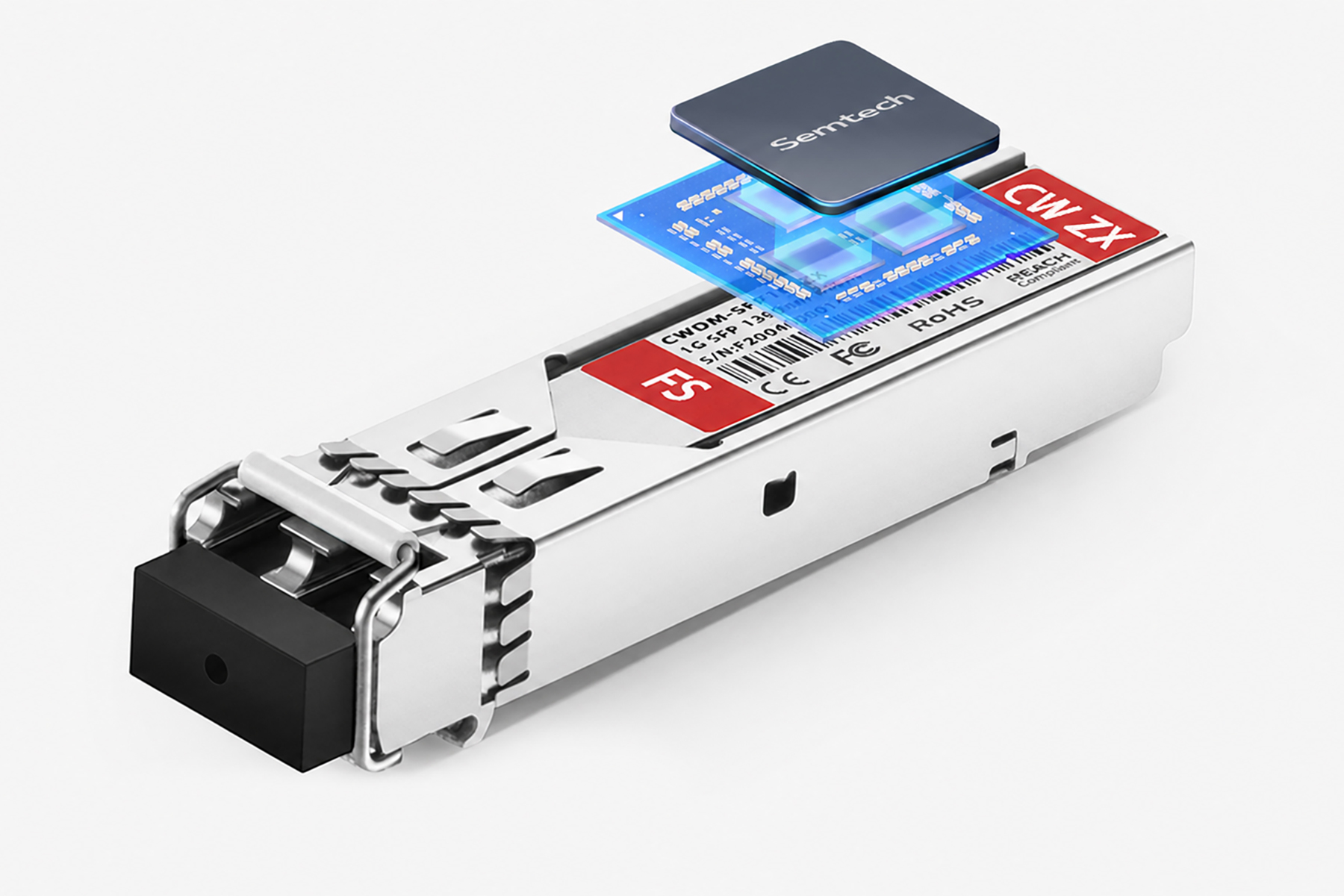 メモリー⑩ Cisco CWDM-SFP-1550 Compatible 1000BASE-CWDM SFP ZX Transceiver