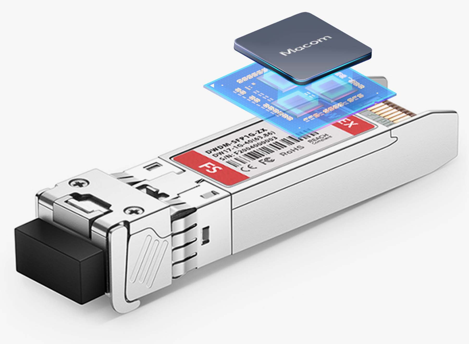 S・S・S Cisco DWDM-SFP-2955-80 1000BASE-DWDM SFP (mini-GBIC