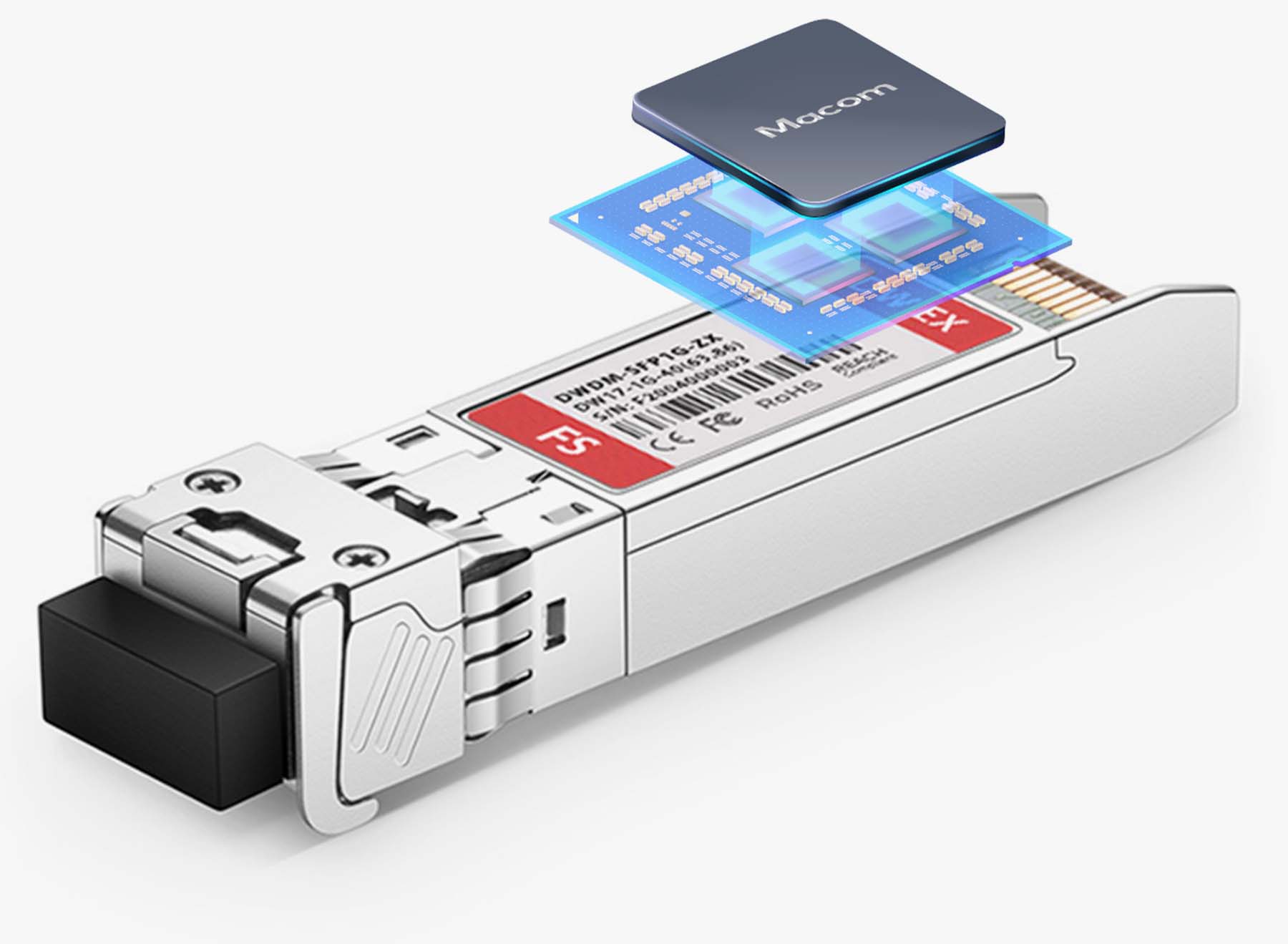 Juniper Networks C60 SFP-1G-DW60 DWDM SFP (mini-GBIC
