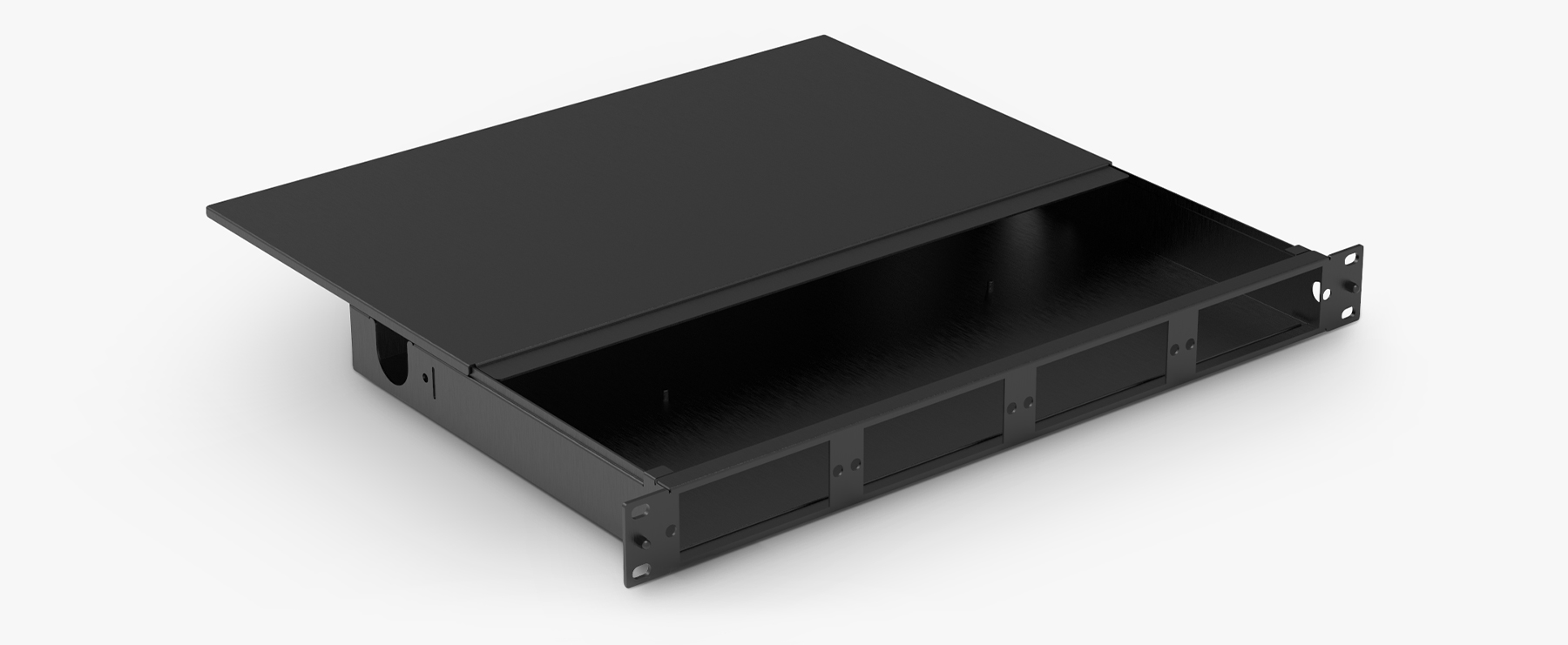 FHD® High Density 1U Rack Mount Enclosure Unloaded, Tool-less