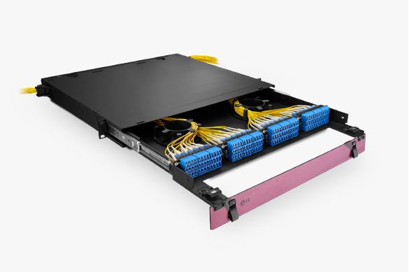 FHD® Fiber Adapter Panel, 36 Fibers OS2 Single Mode, 18 x