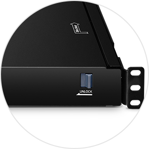 8-Port Cat5 1U Rack-Mount KVM Over IP Switch with 19