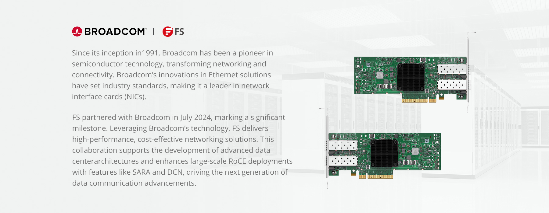Broadcom® BCM957414A4142CC Ethernet-Netzwerkkarte, P225P 25GbE