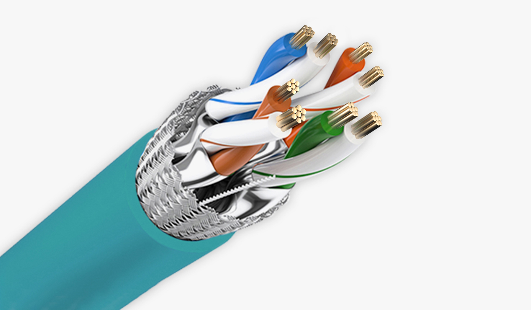 Cat6a Industrial Ethernet Bulk Cable, 1000ft (305m), 26AWG