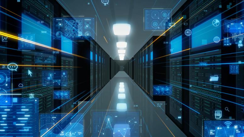 The cover image shows a warehouse with lots of shelving units and boxes.