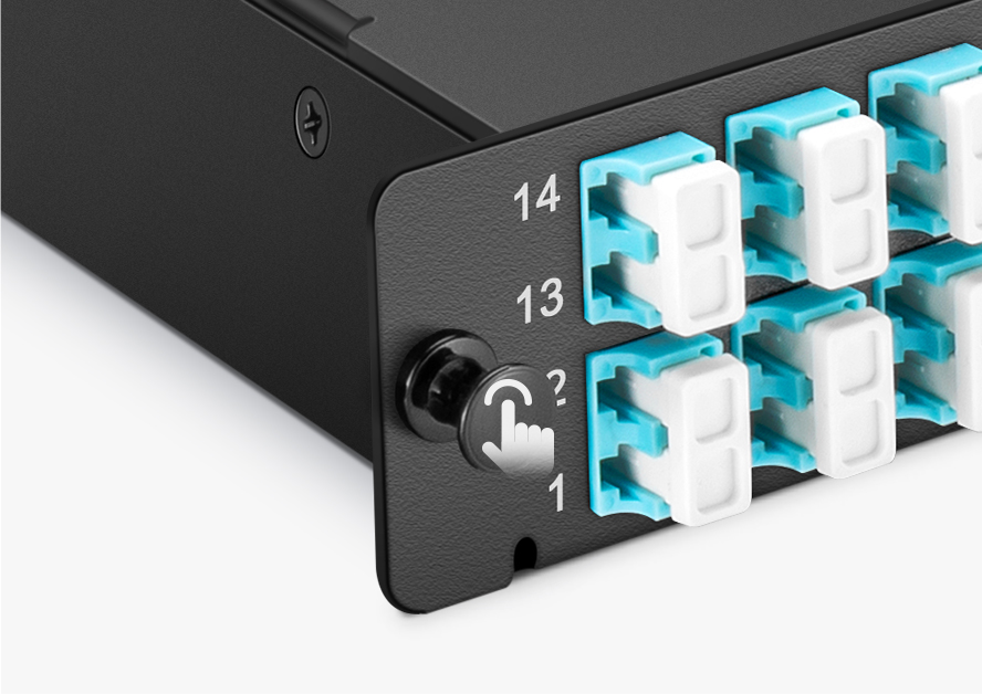 24 Vezels MTP-24 LC MTP® Cassette Module, OM4, Type A - FS.com Europe
