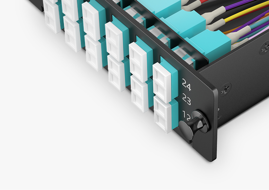 Cassette MPO/MTP MTP-24, 24 Fibres OM4, LC - FS.com Europe