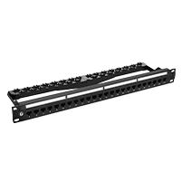 1U 24 Ports Cat 6 Patch Panels - 飞速（FS）