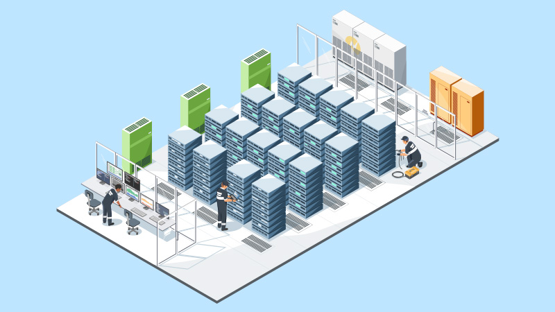 FSネットワークケーブル管理ソリューションでデータセンター配線を整理