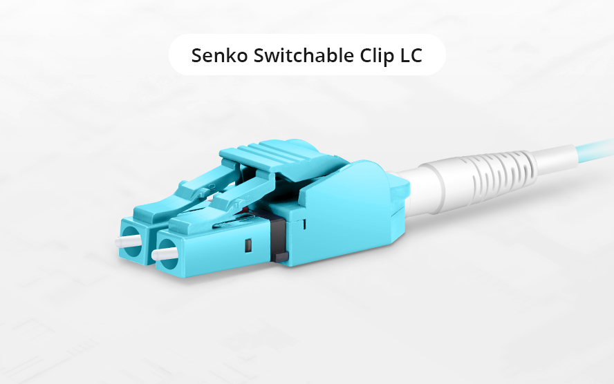 2m (7ft) LC-LC OM3 Switchable Uniboot Fiber Patch Cable | FS.COM