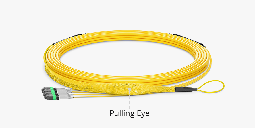 Customized MTP®-8 Trunk Cable, 8-288 Fibers, Single Mode (OS2