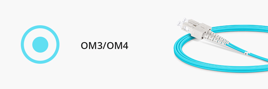 OM2 50/125 SC-SC Multimode Fiber Optic Cable Duplex 2m (7ft