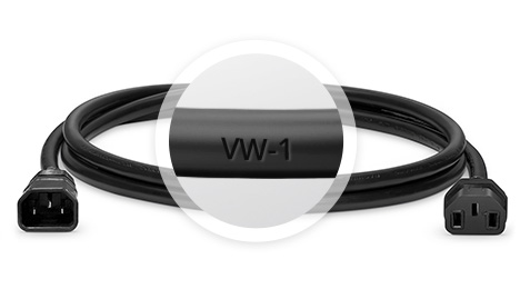 5ft (1.5m) Z-LOCK⁺ Dual Locking IEC60320 C14 to IEC60320 C13 14AWG