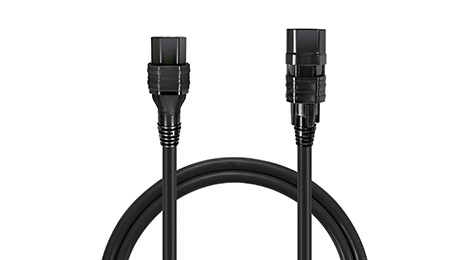 5ft (1.5m) Z-LOCK⁺ Dual Locking IEC60320 C14 to IEC60320 C13 14AWG