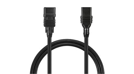 2ft (0.6m) Z-LOCK⁺ Dual Locking IEC60320 C20 to IEC60320 C19 12AWG
