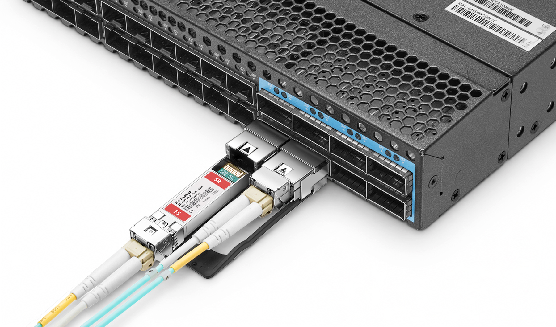 カルサイト　20kg ーtotー005 NVIDIA/Mellanox MAM1Q00A-QSA28 Compatible QSFP28 100G to SFP28 25G